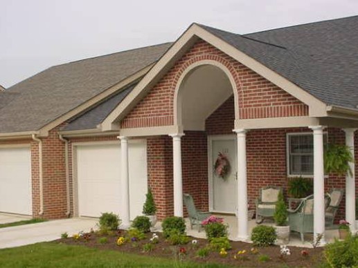 Rose Mary C. Brooks Place in Winchester, Kentucky offers seniors sixty-four independent living cottages. 